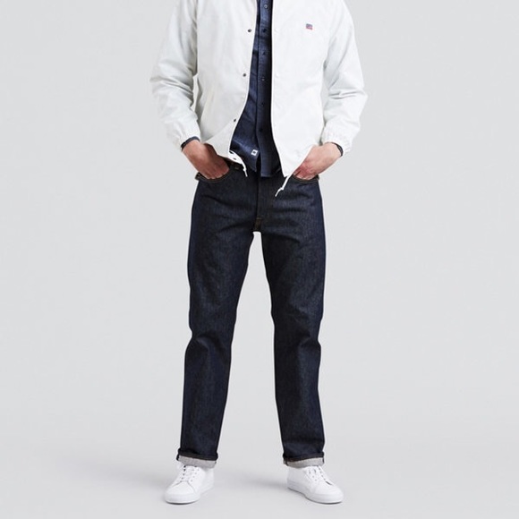 Levis shrink to fit 501s. Raw denim. - Picture 2 of 2